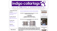 Desktop Screenshot of indigocollartags.com